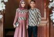 Rekomendasi Model Gamis Batik Kombinasi